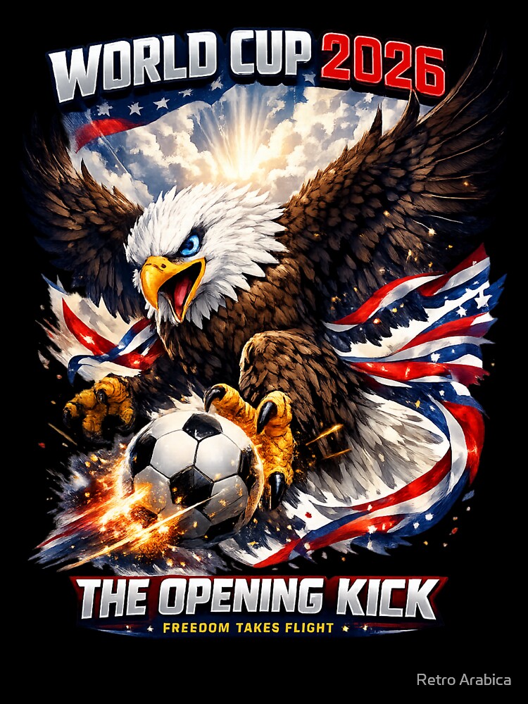 World Cup Eagle Opening Kick by Retro Arabica