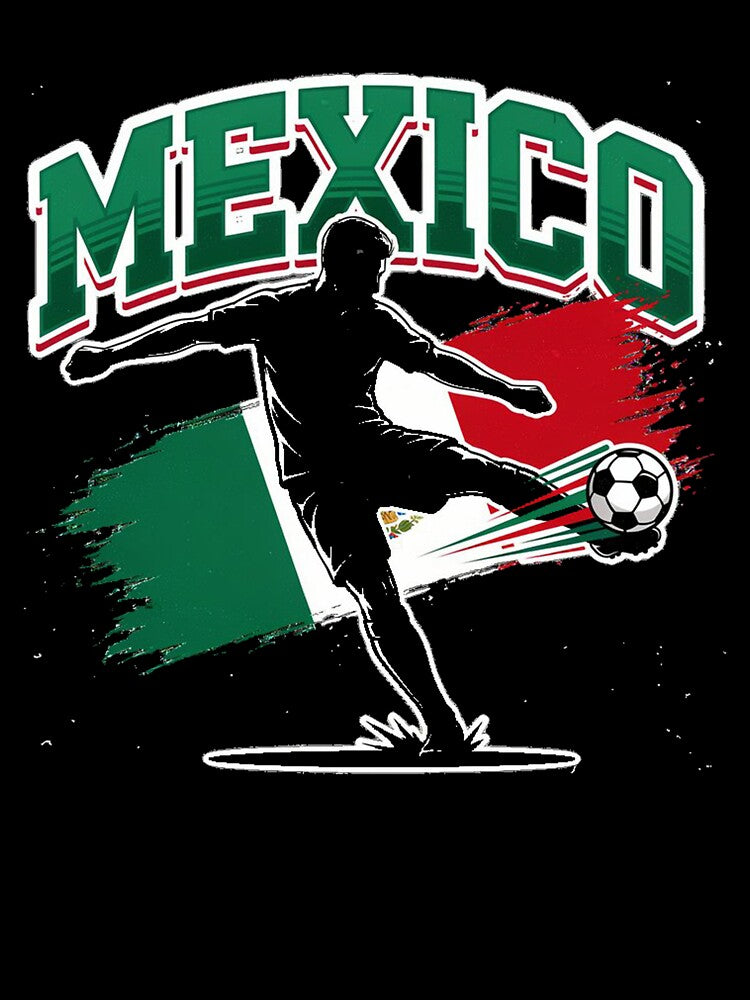 Mexican Football Pride Sports Supporter by QuiteOrbit