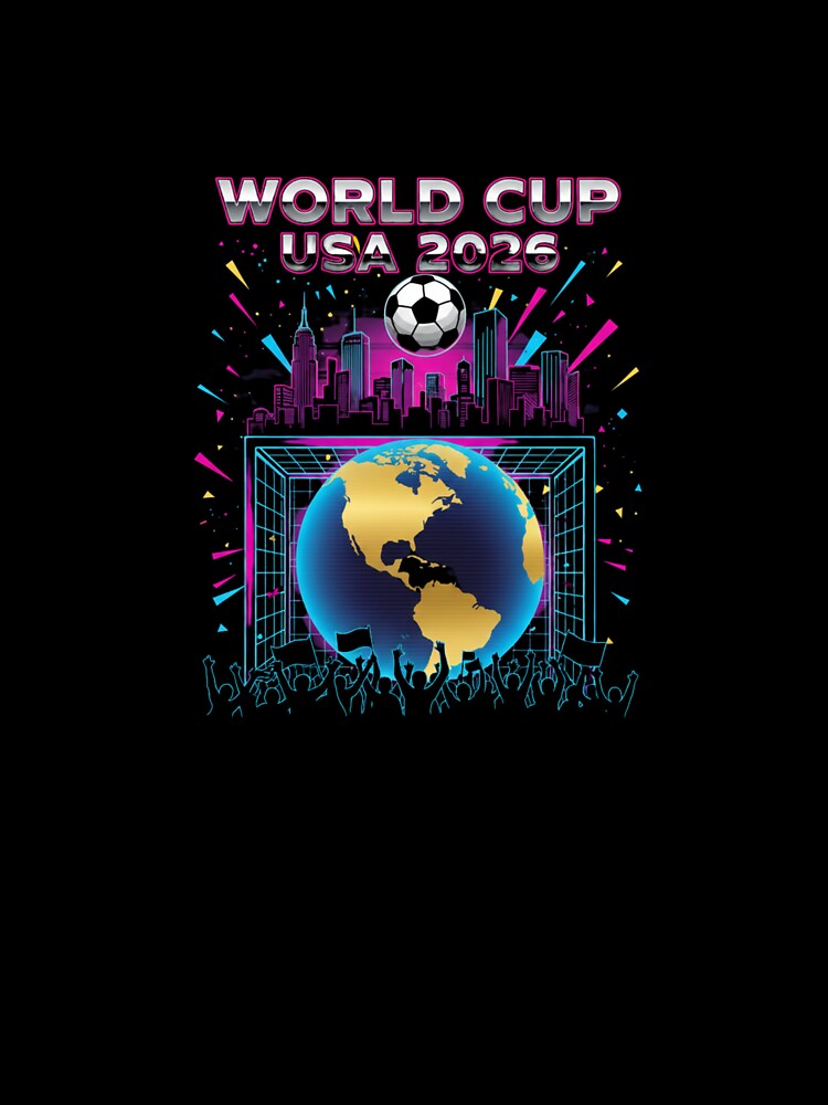 World Cup USA 2026 - Retro Soccer City Celebration by Deviantfant