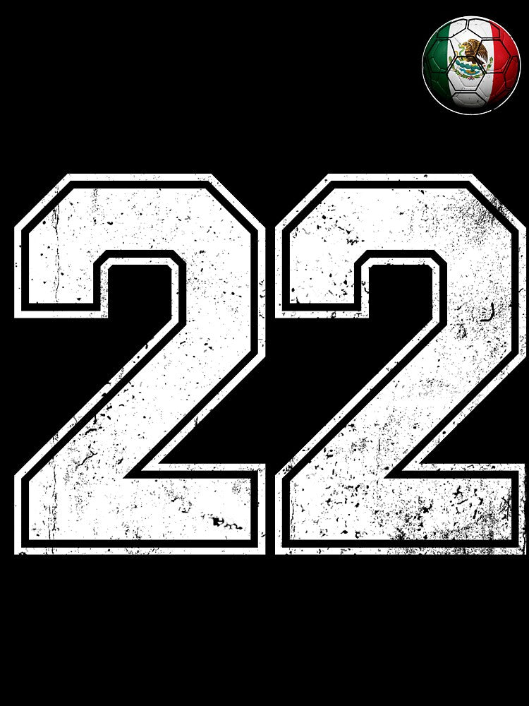Number 22 Canada Flag Football Fan by BernoNickel