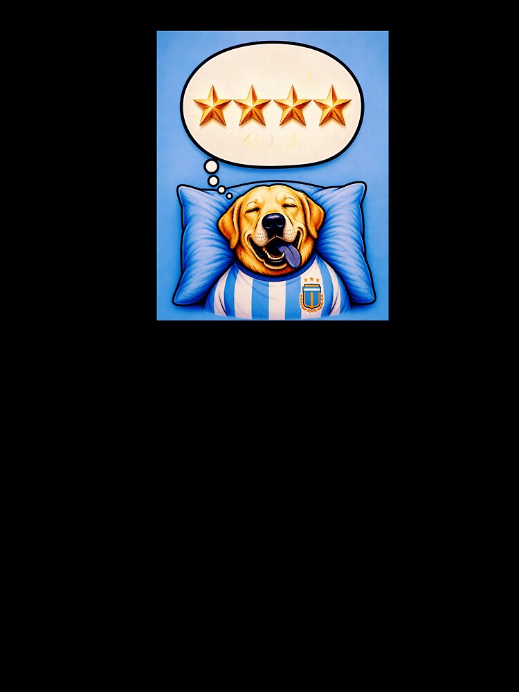 Dreaming Dog Four Stars Champions Argentina by DanBral23