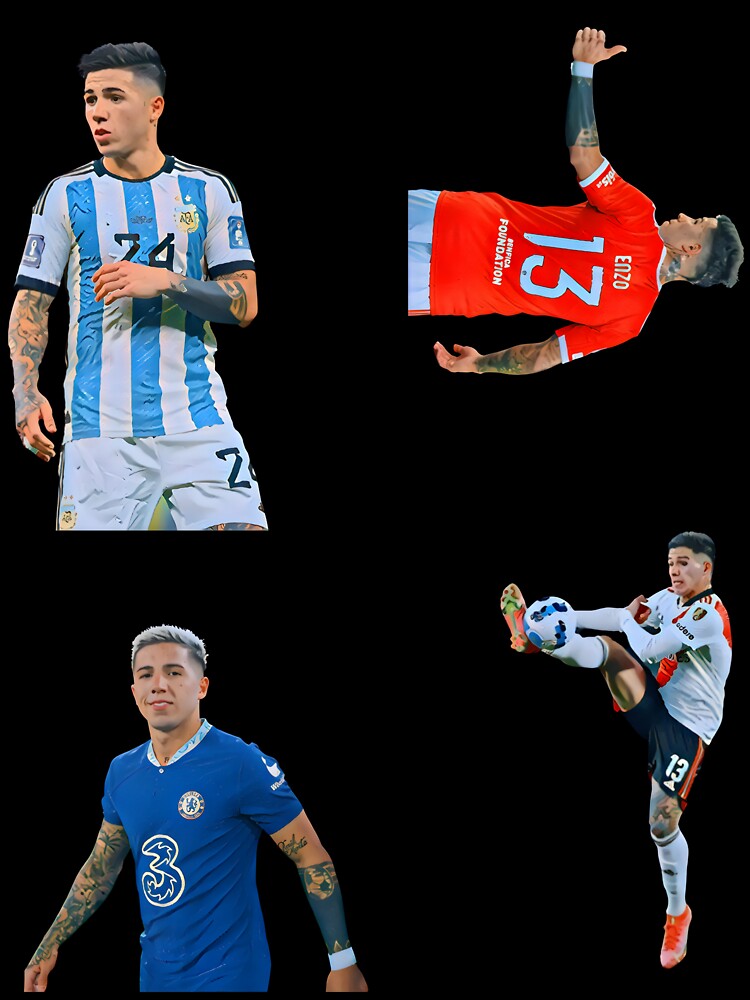 Enzo Fernandez Sticker Set / T Shirt by DiverseDazzle