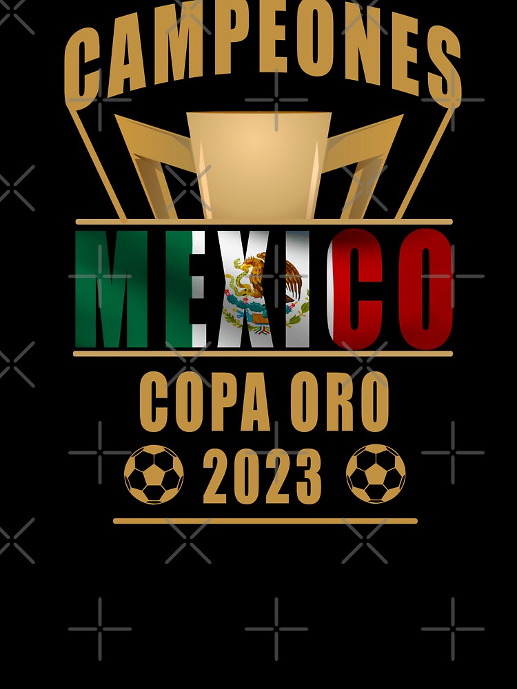 Playera Mexico campeones copa oro 2023 gold cup champion Mexico by Optimus-Designs