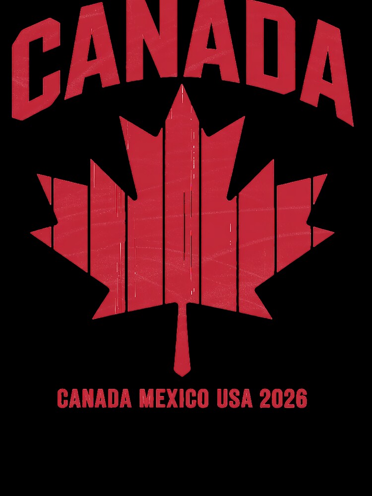 2026 Canada Soccer Fan World Foothball by BlassmausArt