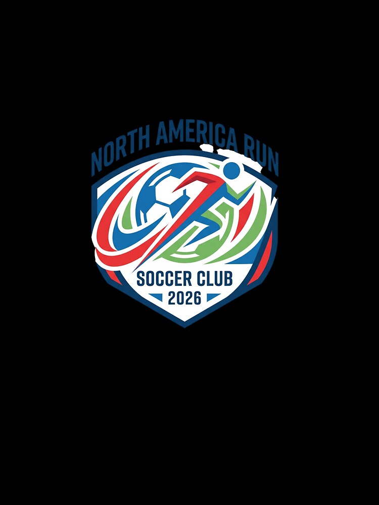 North America Run Soccer Club 2026 IP Safe Football Fan by PictoVibe
