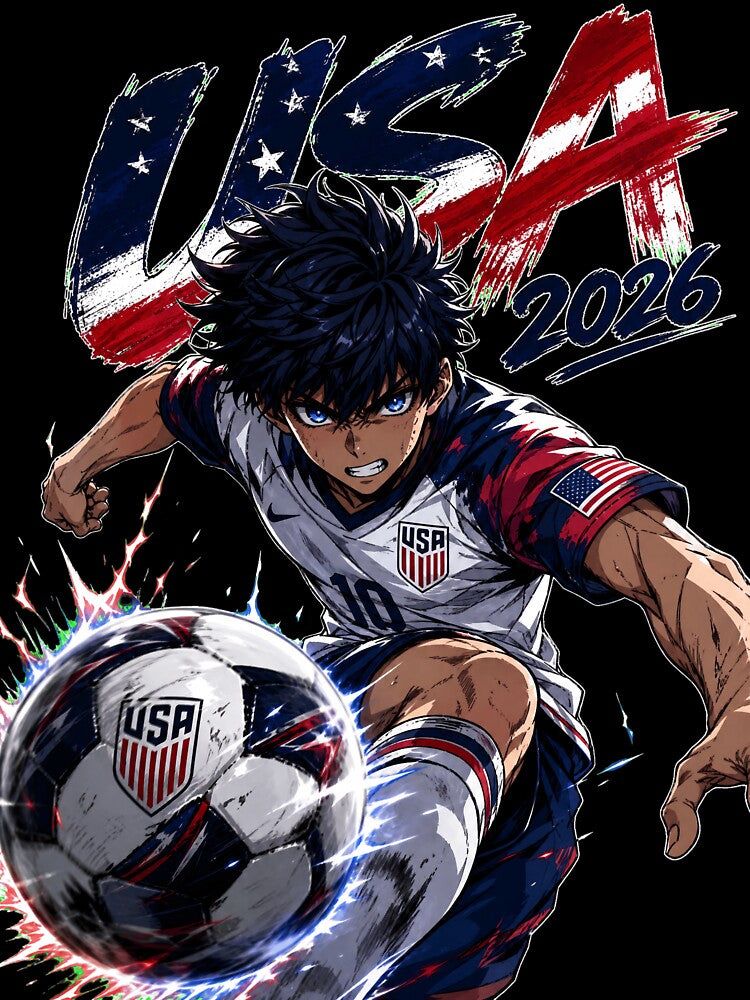 USA Soccer Striker: World Cup 2026 Anime by Senpai Syndicate