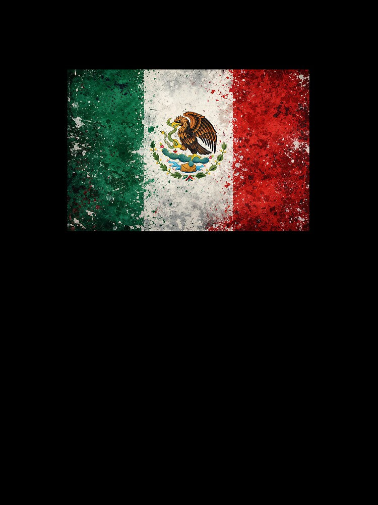 Mexico World Cup Flag – Grunge Football Art by tangramrachel