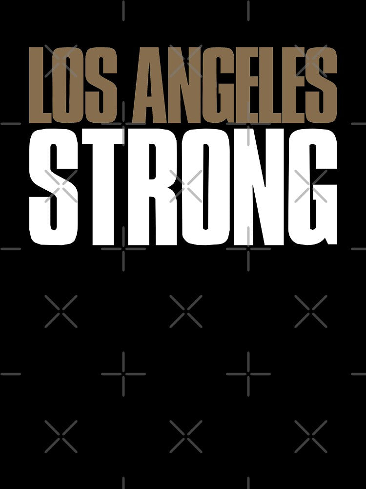 Los Angeles Strong Sports Fan Blue by elhefe