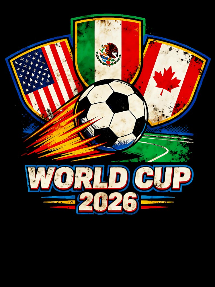 World Cup USA Mexico Canada Soccer Football Fan by LeoSnarf