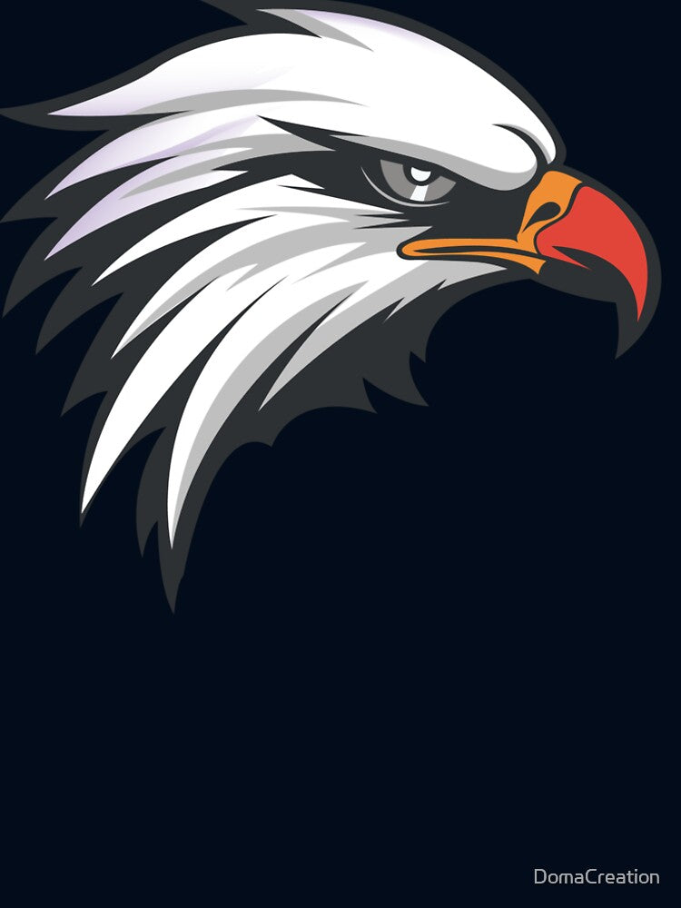 Eagle Face Logo by DomaCreation