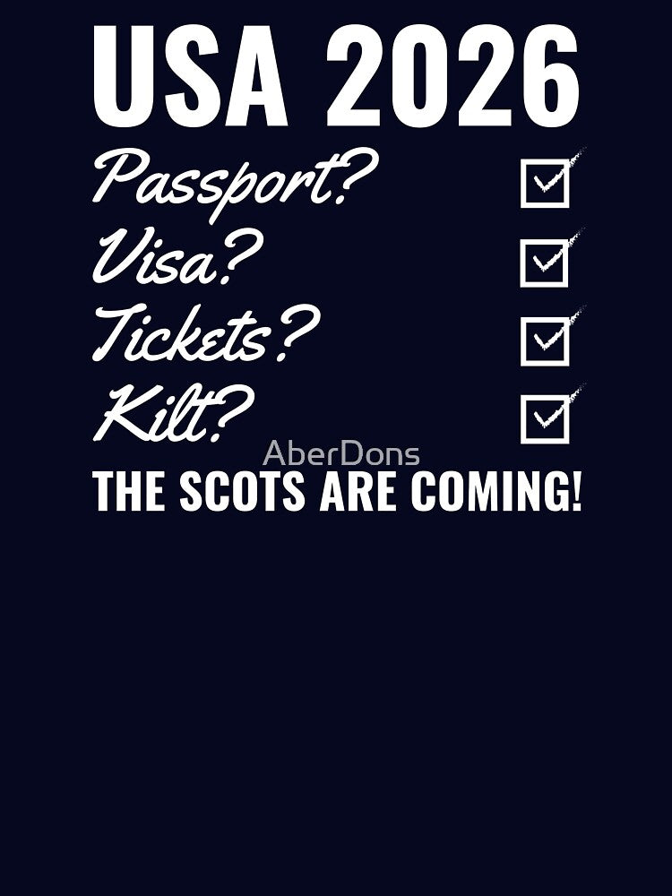 USA 2026 The Scots Are Coming! by AberDons