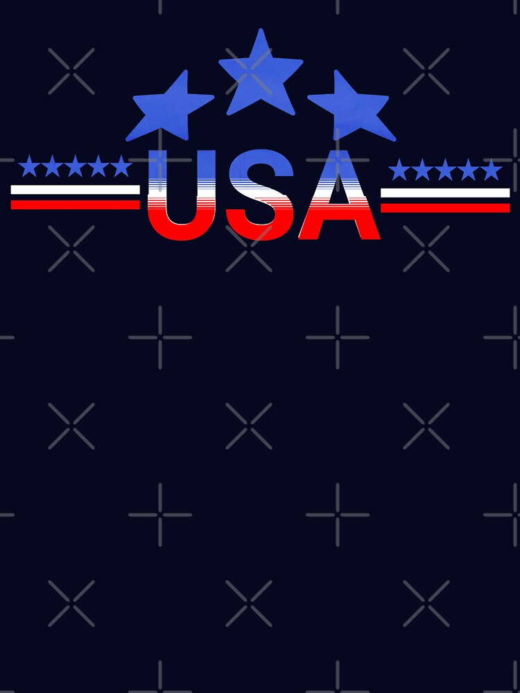 USA Stars fan t-shirt jersey by LayersDesign