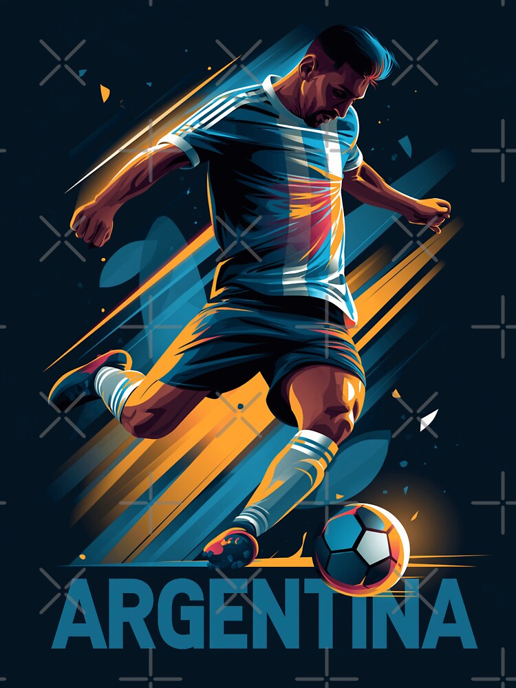 Argentina Soccer by StudioRedKoala
