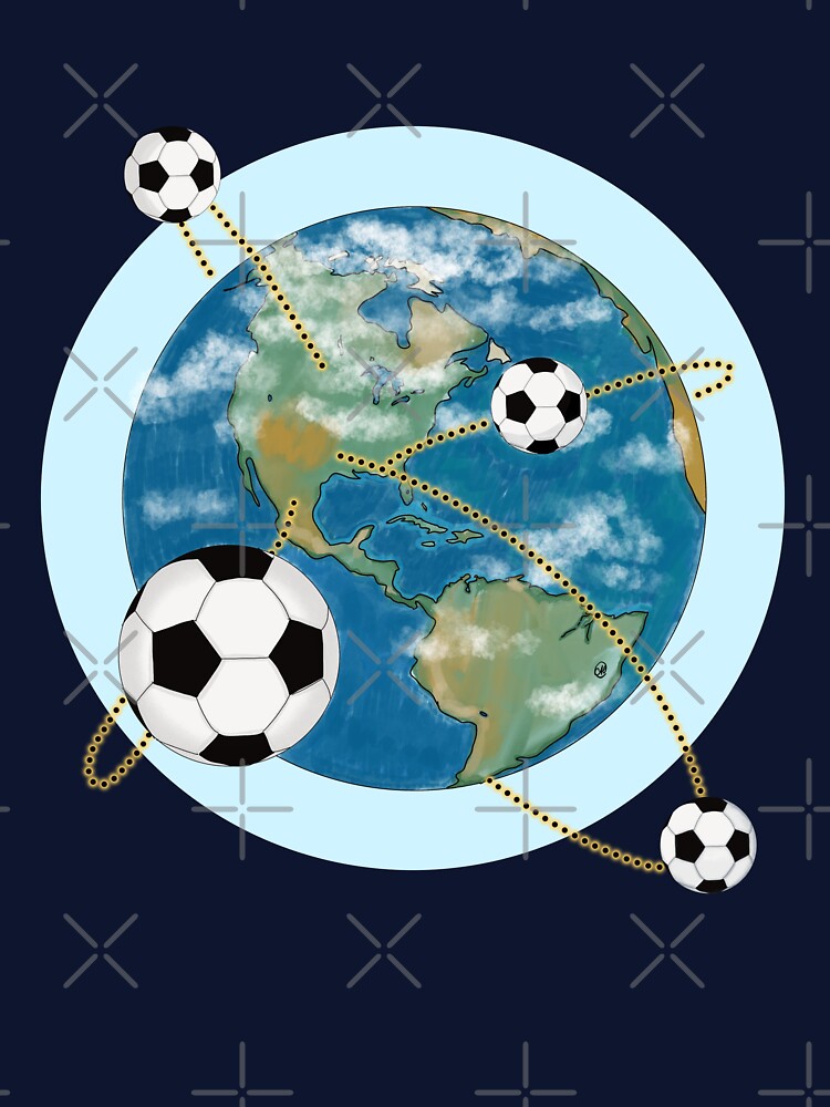 The World Plays Soccer by Dancesevillanas