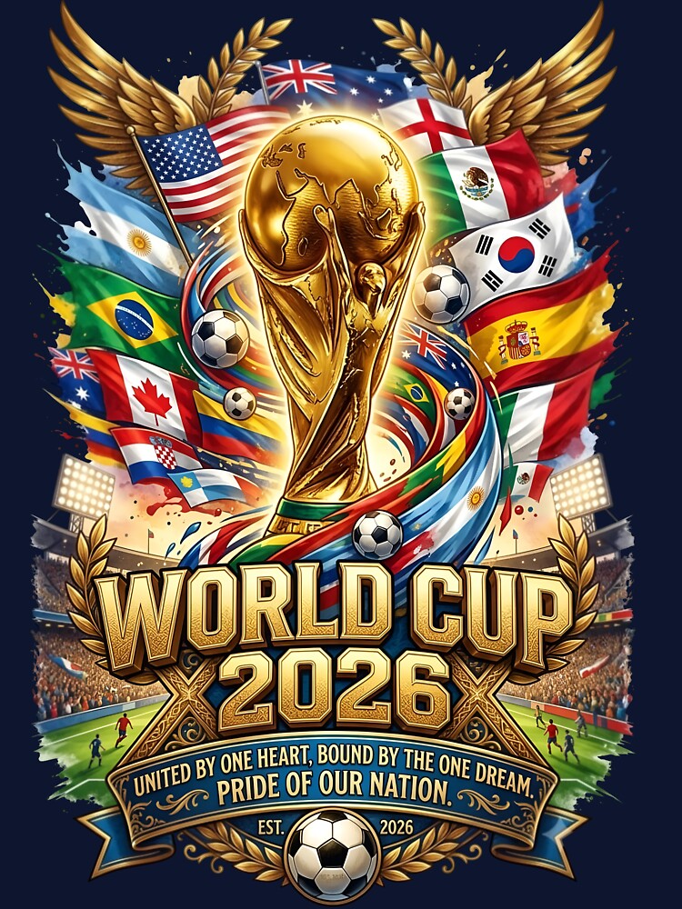 2026 World Cup Global Nations United Soccer by Sovereign Supply Co.