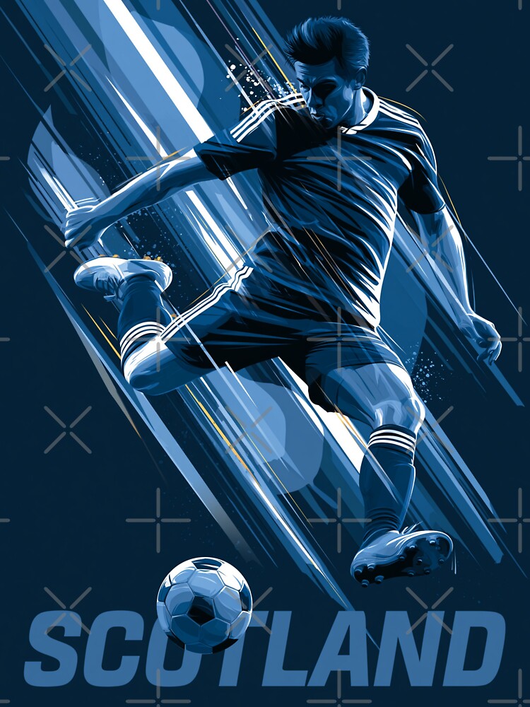 Scotland Soccer by StudioRedKoala