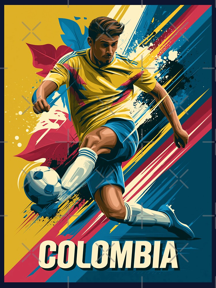 Colombia Soccer by StudioRedKoala