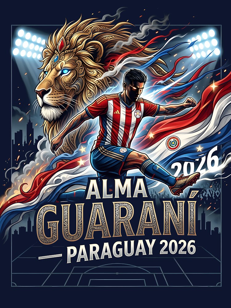 Alma Guarani Paraguay - World Cup 2026 Design by VoidAnimeStudio