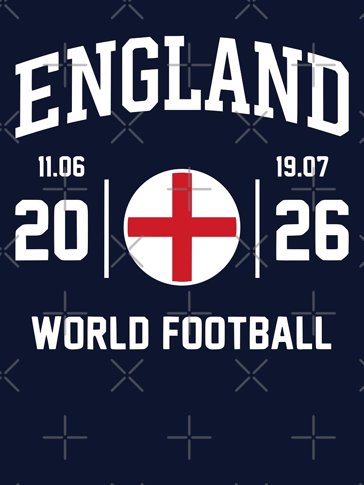 England 2026 World Football Fan Sports Supporter Art by Imaginationbeyond
