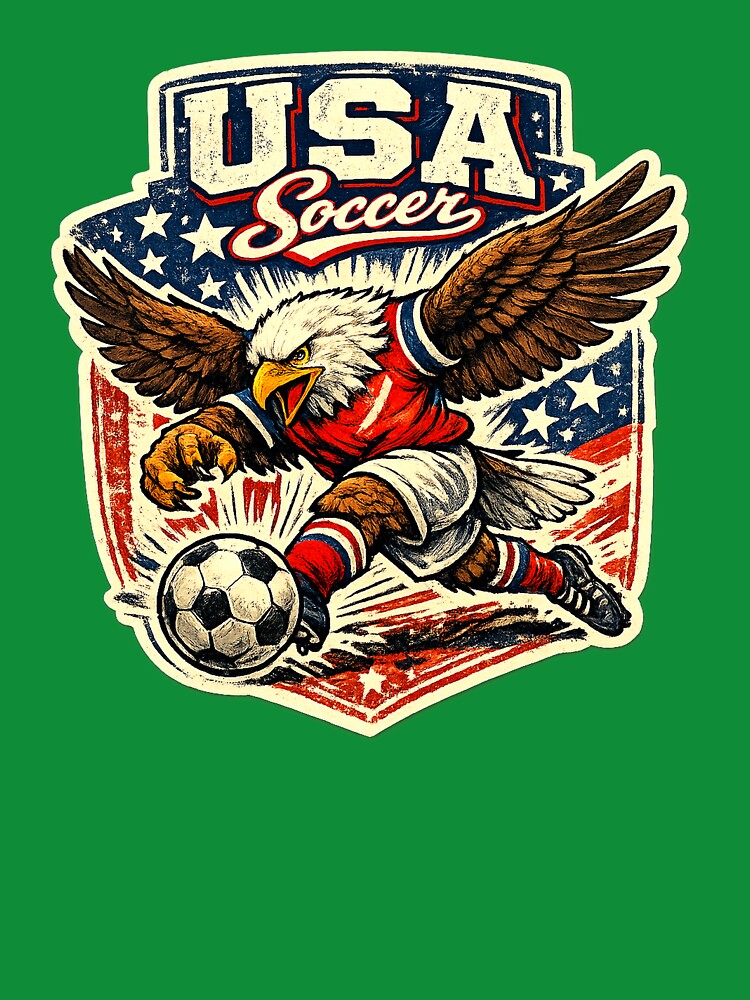 USA Soccer Fan eagle by Modefissi