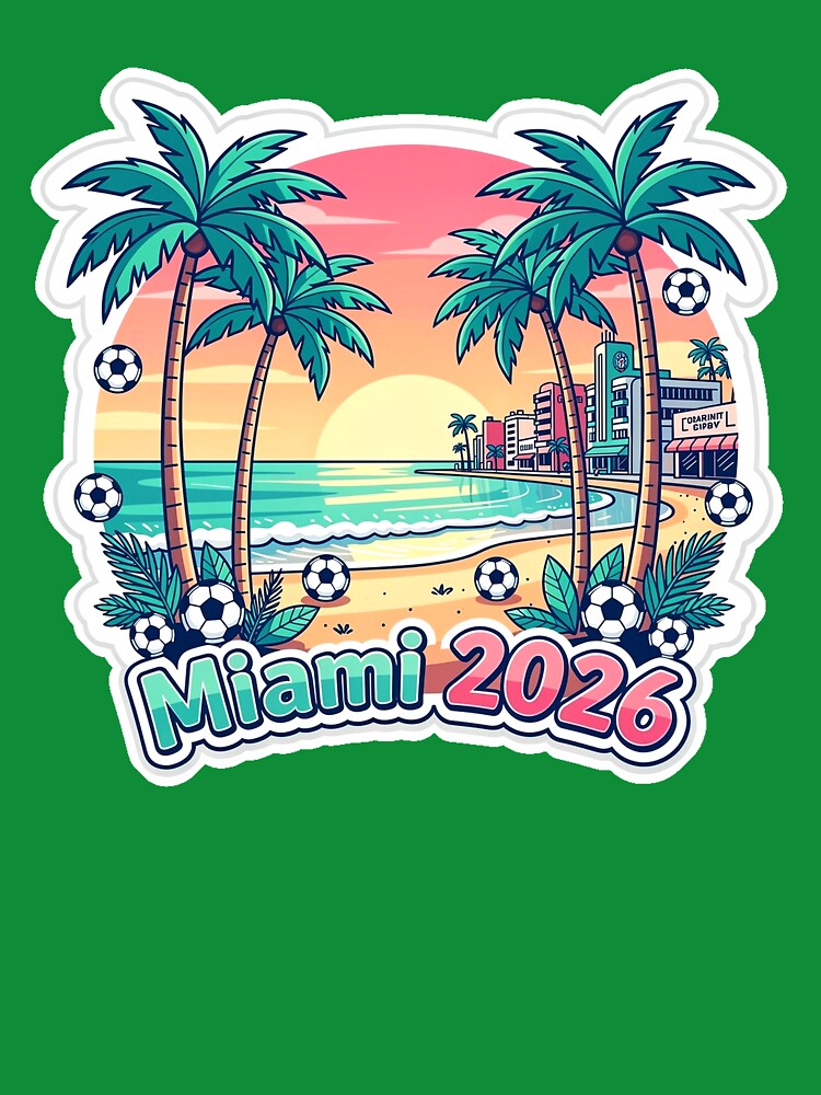 Miami 2026 Tropical Soccer by Modefissi