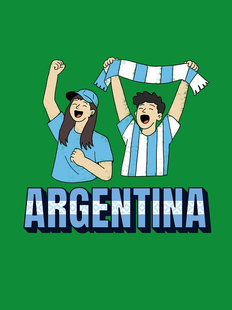 Argentina soccer supporter by BiSuSri
