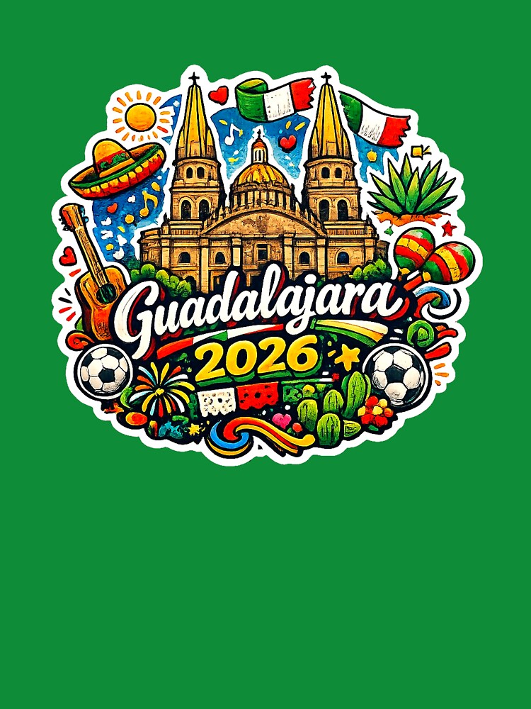 Guadalajara 2026 Cathedral Soccer by Modefissi