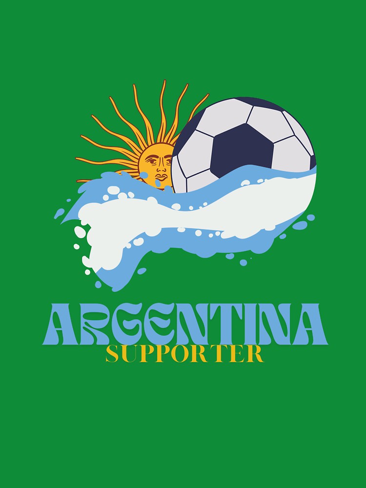 Argentina football supporter by BiSuSri