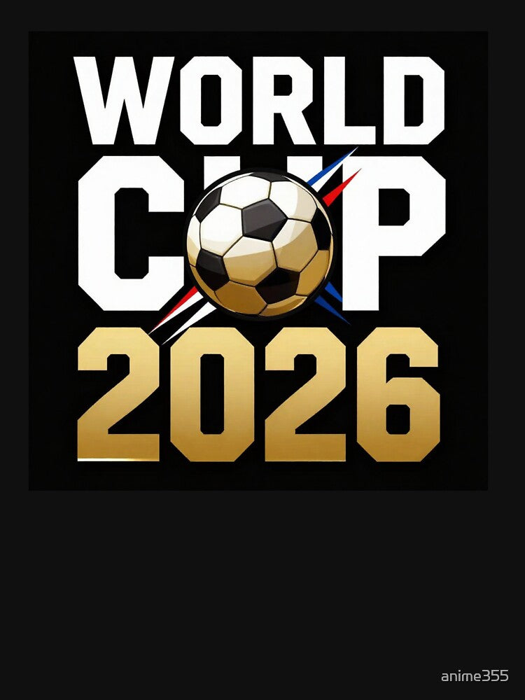 Official World Cup 2026 Soccer Jersey Design by anime355