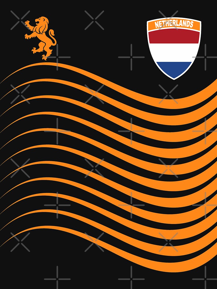 Netherlands soccer football design Nederland Flag by OgeesWorld