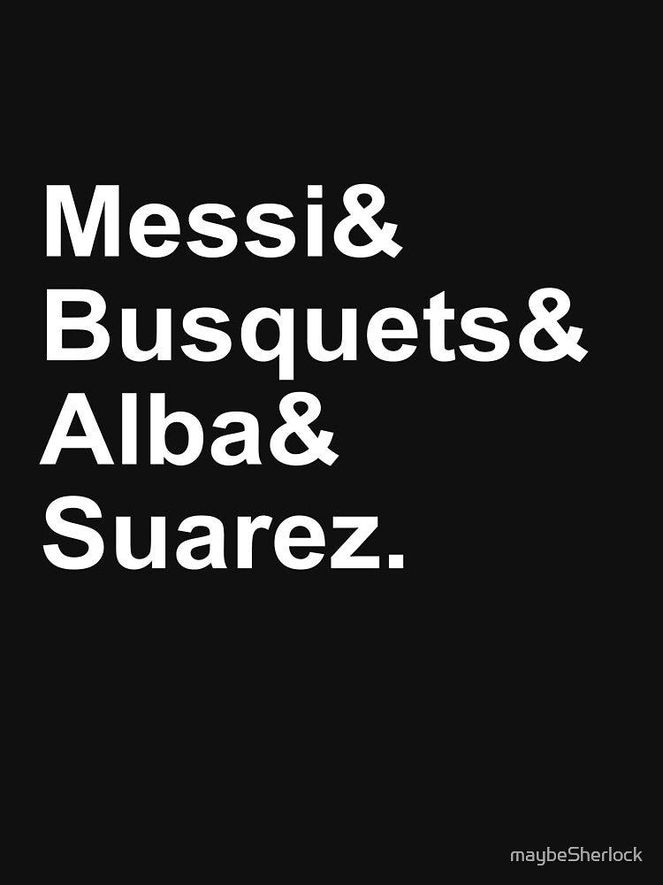 The Four Amigos: Messi and Team by maybeSherlock