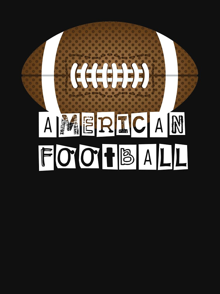 American Football Design by Merch By ika