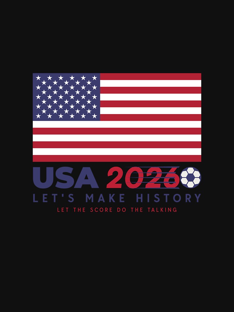 USA SOCCER T-Shirt by True Motion Apparel