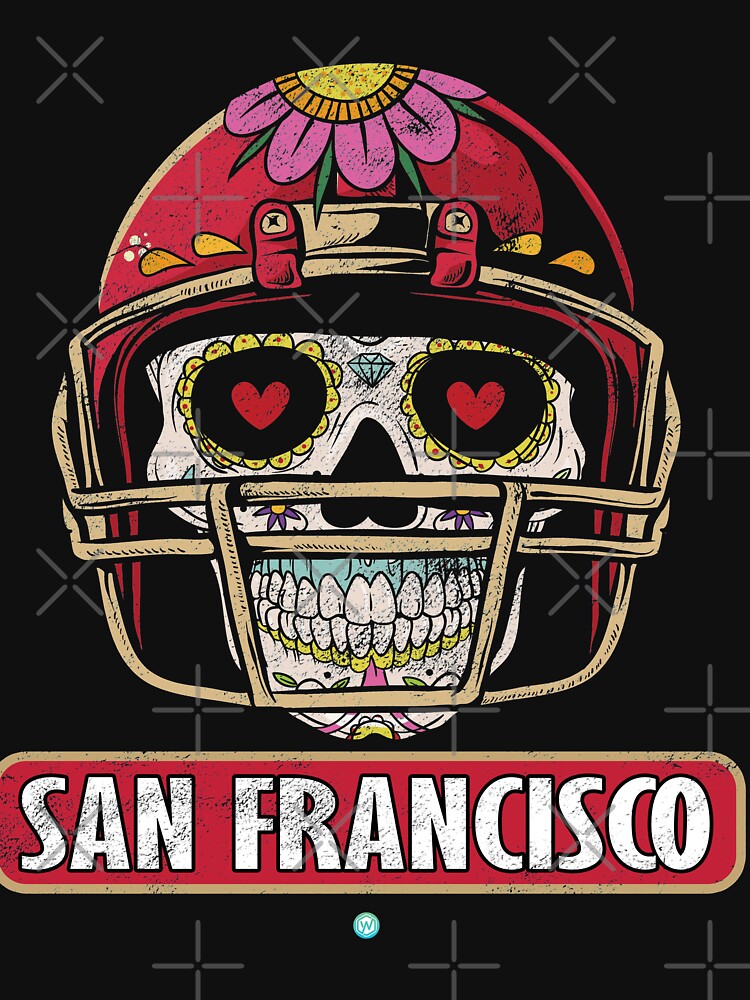 American Football - San Francisco Skull Football Gift by woormle