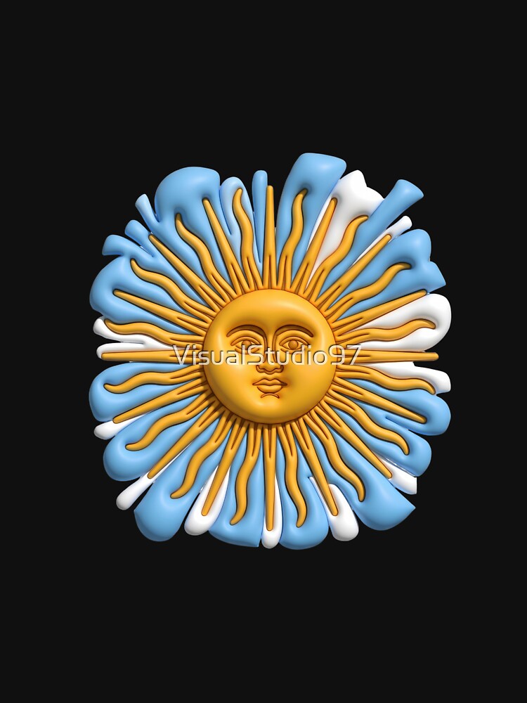 Argentina Sun of May 3D Aesthetic by VisualStudio97
