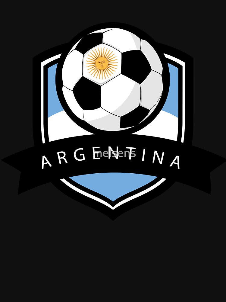 Soccer flag Argentina by melsens