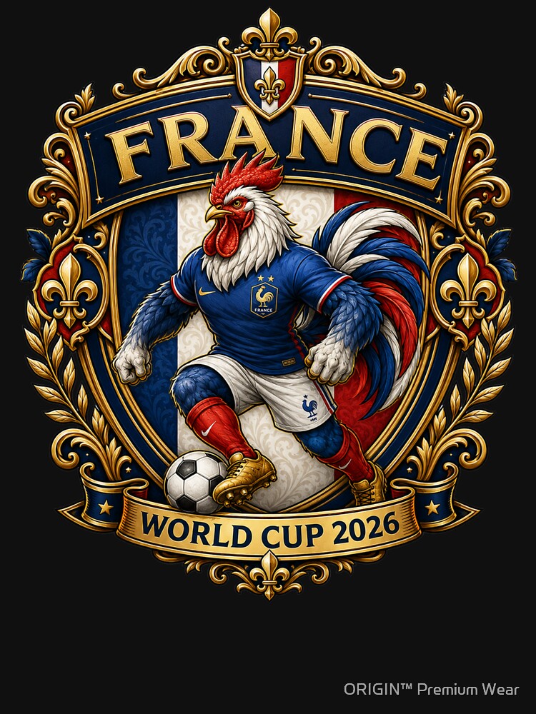 France Football Crest by ORIGIN™ Premium Wear