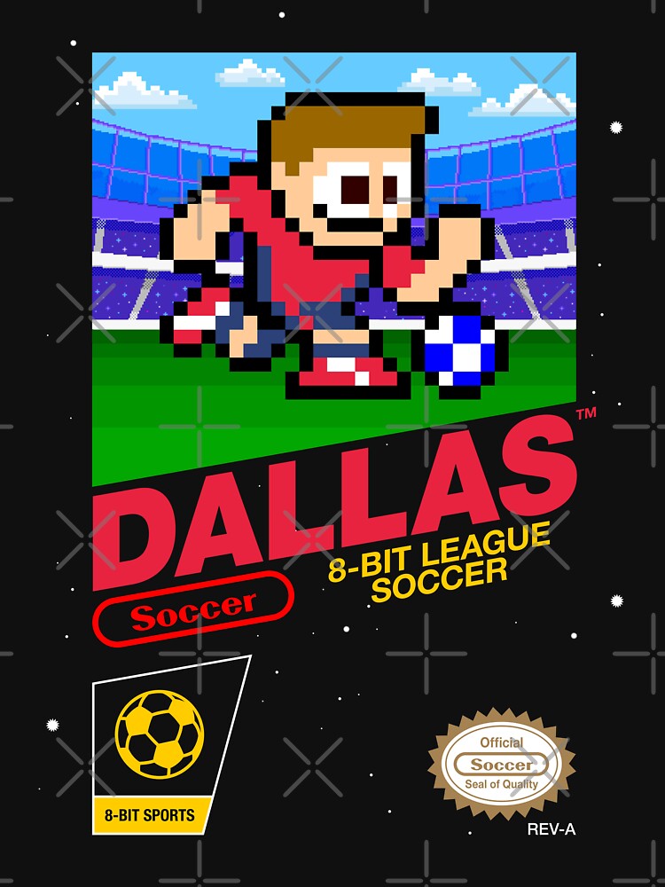 FC Dallas (8-bit Videogame Cart) by The Armorsmith