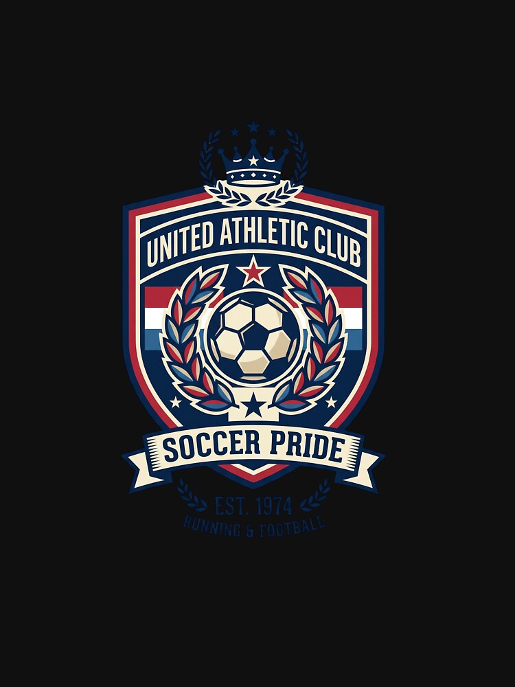 World Cup 2026 Soccer Club Running Crest Vintage Athletic by PictoVibe
