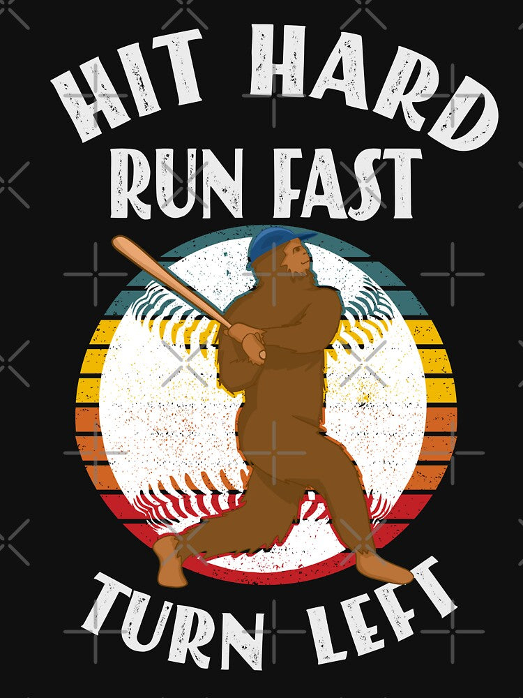 Bigfoot Hit Hard Run Fast Turn Left by darikamc