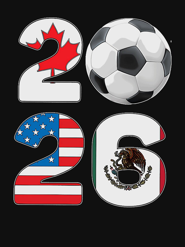 2026 North America Football Massive Event Soccer Ball by MarcellaPosadas