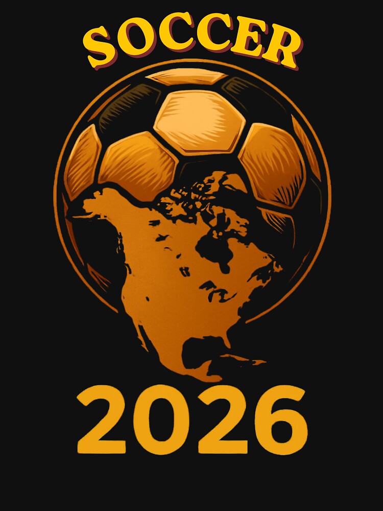 Soccer 2026 North America Football Fan Gift Shirt by GigaFactory