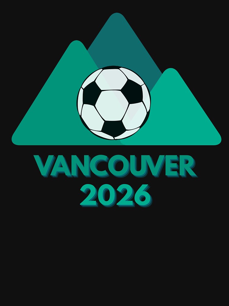 Vancouver soccer 2026 tee by XDivineTees