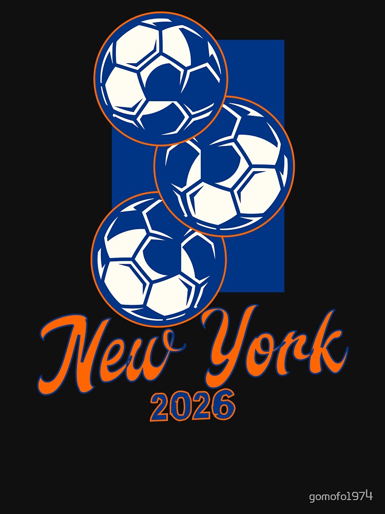 New York Soccer 2026 Host City - NY Gameday Gear by gomofo1974