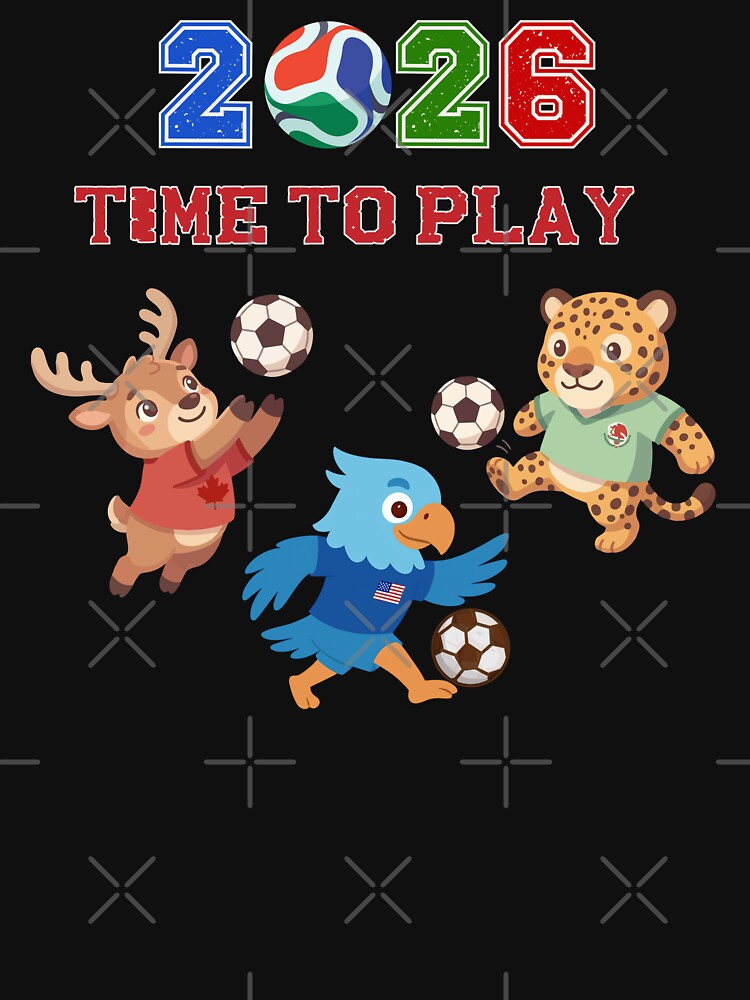 Soccer Mascots 2026 USA Mexico Canada Time To Play by area248