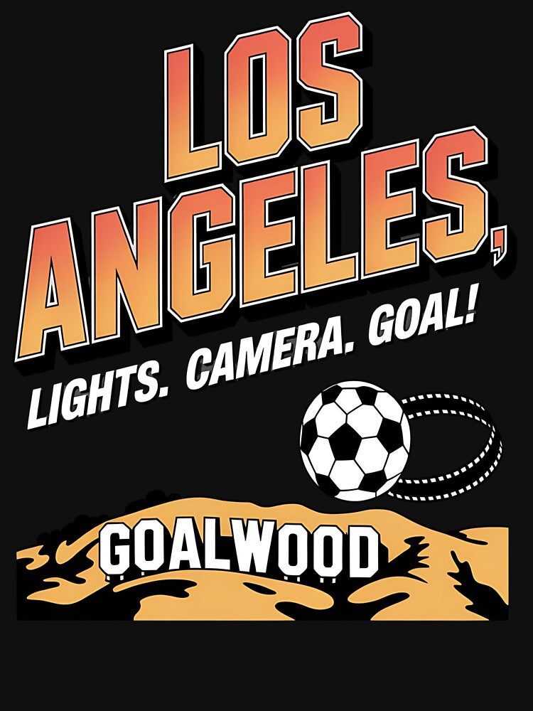 2026 soccer city - Los Angeles CA - soccer host city - american soccer fan - soccer supporter - red white and blue - national pride - soccer hype - soccer fan gear - soccer watch party by JansenGS