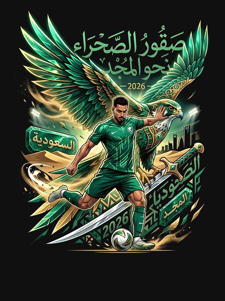 Green Falcons Saudi Arabia - World Cup 2026 by VoidAnimeStudio