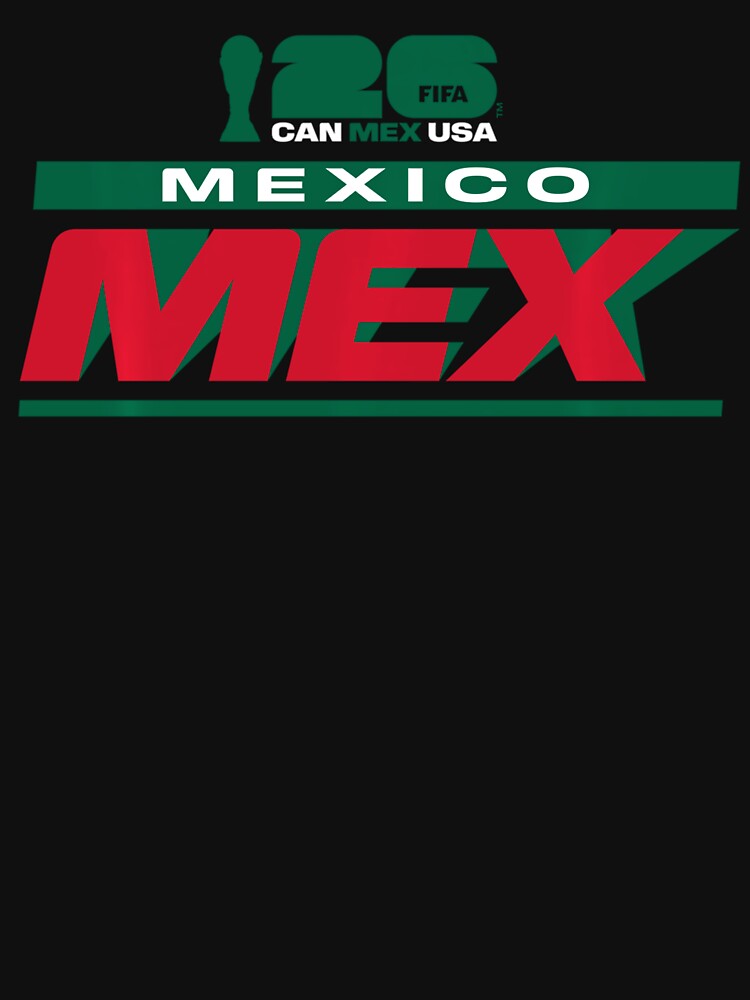 FIFA Mexico Host Poster Design Today Graphic Art by JohnCarmichael