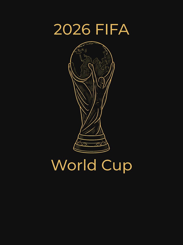 FIFA 2026 WORLD CUP - 48 Natiions - One Trophy - One Champion Graphic T-Shirt by Voila-creative