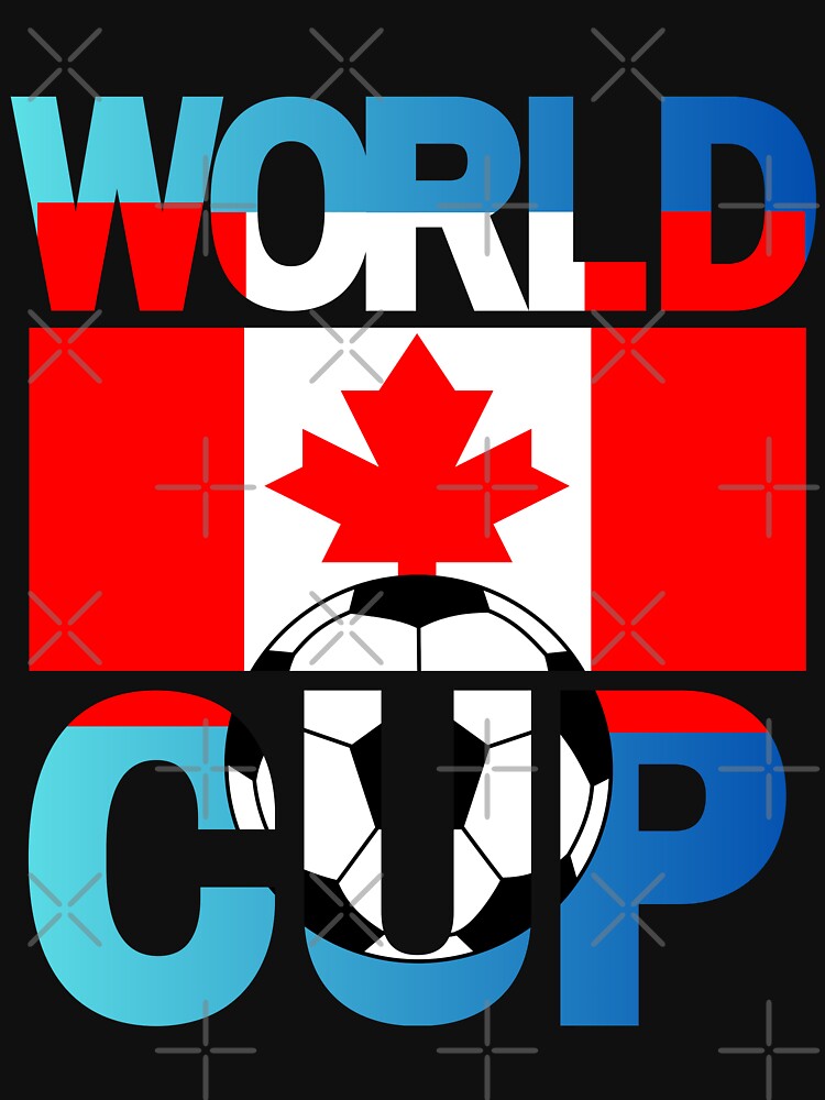 Canada Soccer World Cup Fan Design | Maple Leaf Football Graphic by Karim-Karem